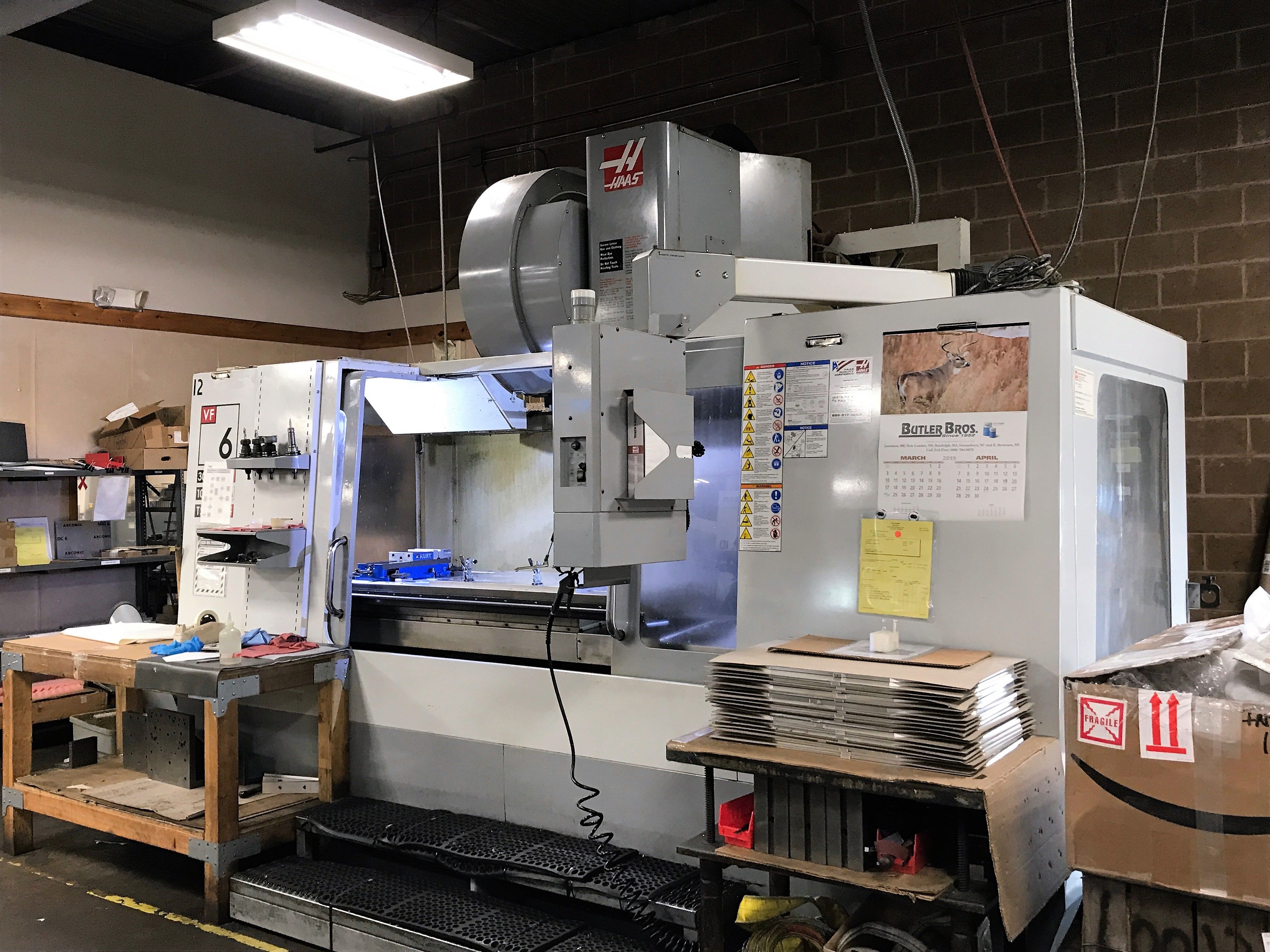 HAAS VF6 2007 Vertical Machining Center CNC Machines